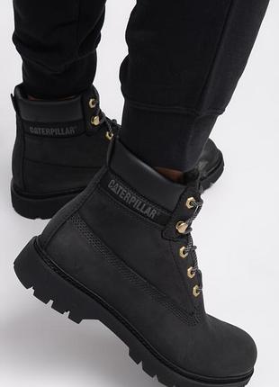 Кожаные ботинки caterpillar