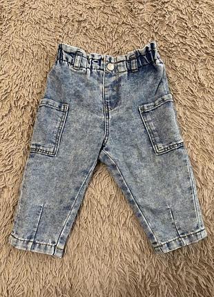 Джинси hm 74 розмір