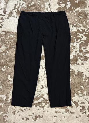 Брюки брюки с карманами укороченные большого размера батал