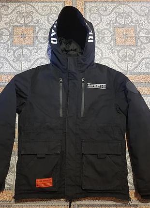 Чоловіча зимова парка black squad (m)