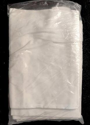 Белая простынь 214 на 150 100% хлопок 125г/м2