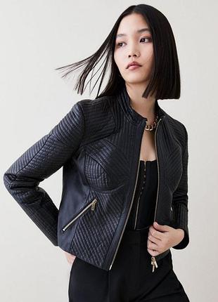 Karen millen оригинал стильная стеганая куртка