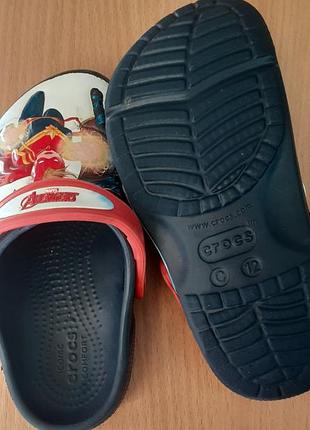 Детское сабо "месники" 7