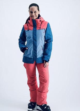 Куртка термо брендовая carey by icepeak navy/ blue/ pink в наличии!