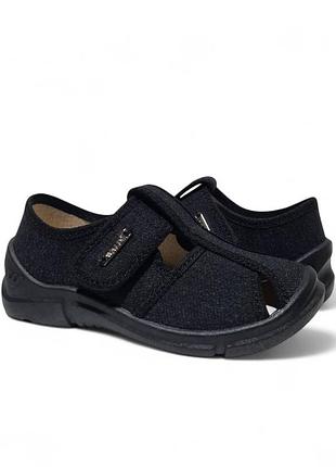 Детские тапочки для мальчика waldi paolo черный