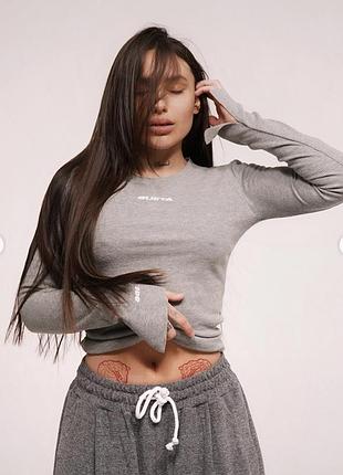 Лонг в рубчик sueta лонгслив