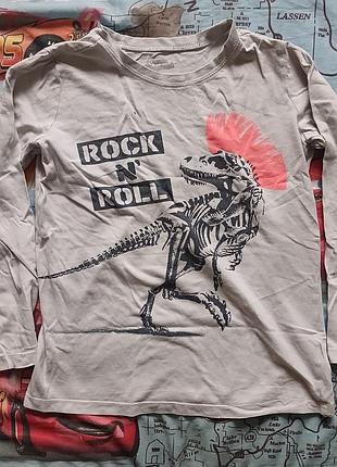 Лонгслив oshkosh 8/128 динозавр rock &amp;roll