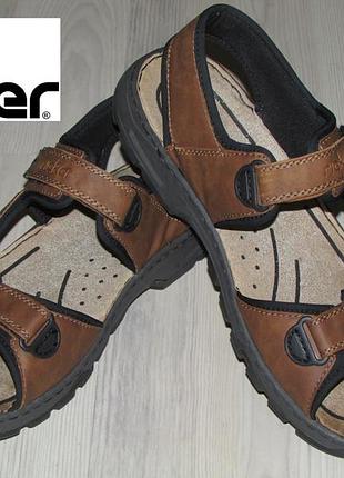 Оригінальні чоловічі сандалі rieker 46р. (29 см.) (великий розмір! супер ціна!)