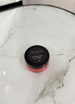 Крем для тела ted baker whipped body oil crème масло для тела