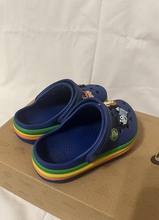 Crocs дитячі синього кольору