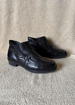 Rieker черевики утеплені вовна р.38