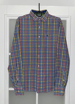 Мужская хлопковая рубашка barbour size m