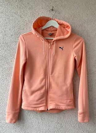 Женское худи на молнии puma