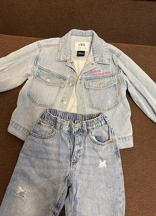 Костюм джинсовий zara