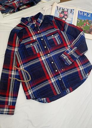 Сорочка в клітинку