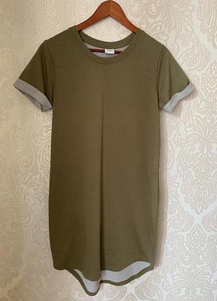 Сукня котон хакі