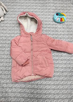 Куртка для девочки 98см розовая
