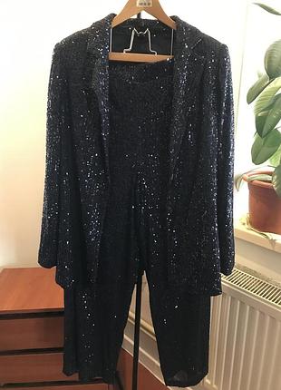 Брючний костюм двійка в паєтках - ,,next’’made in vietnam.