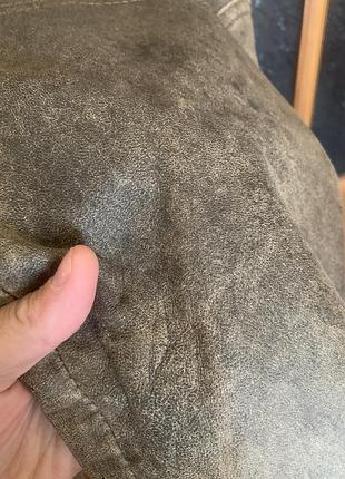 Платье натуральная кожа р42