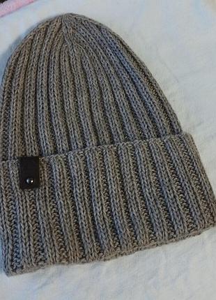 Шапка мужская 100% кашемир