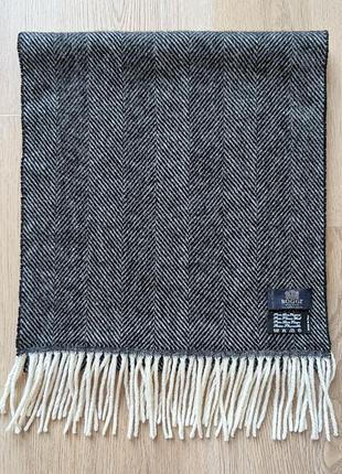 Мужской шерстяной классический шарф boggi milano
