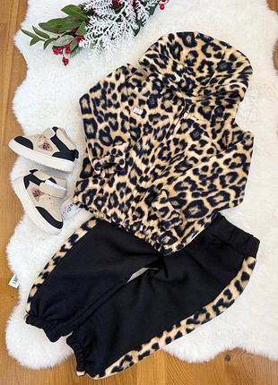 Теплий костюм на дівчинку