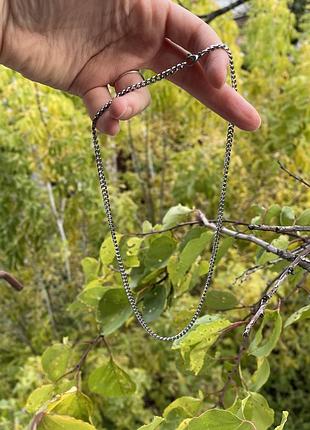 Ланцюг цепочка з нержавіючої сталі 4мм 45 см