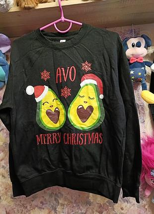 Свитшот на флисе авокадо 🥑