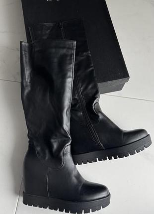 Шкіряні черевики 39р  solo soprani✨