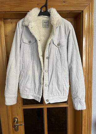 Джинсова зимова курточка