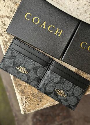 Картхолдер coach в фірмовій корбці