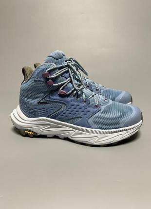 Трекінгові черевики на гортексі hoka one one anacapa 2 mid gtx gore-tex vibram оригінал