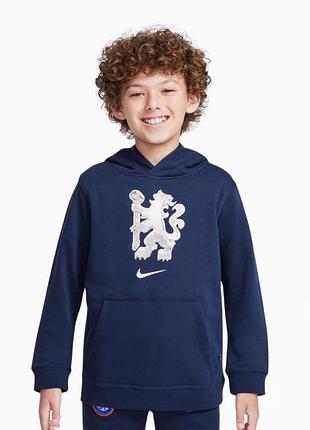 Кофта худі nike chelsea fc 24/25 club junior