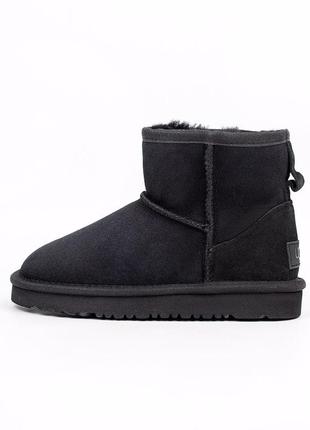 Детские угги ugg kids classic mini black