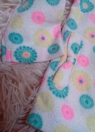 Флисовая кофта на 6 месяцев 68 см 2