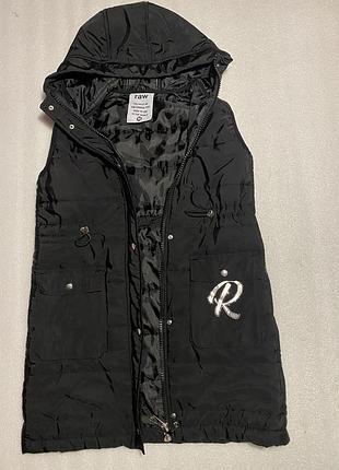 Желетка удлиненная