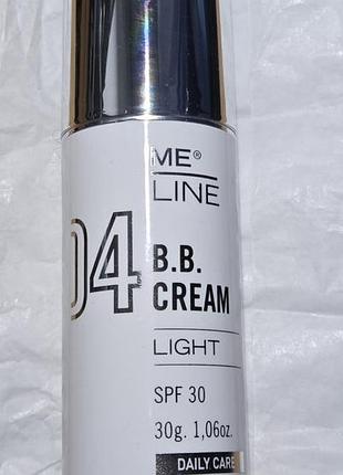 Innoaesthetics me line bb cream light 30 spf 30 гр тон 04