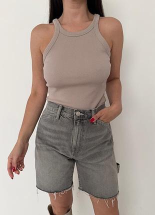 Базовий топ в рубчик h&m