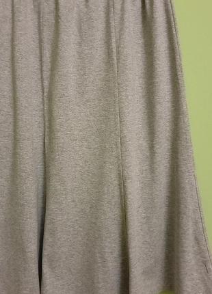 Юбка трикотажная с клиньями юбка