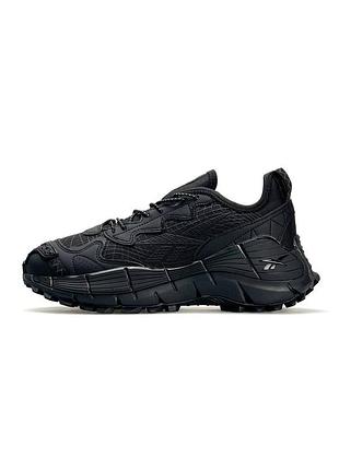 Мужские кроссовки reebok zig kinetica 2.5 edge 1704x black