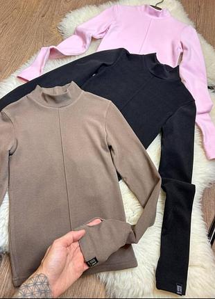 Теплый гольф для девочки