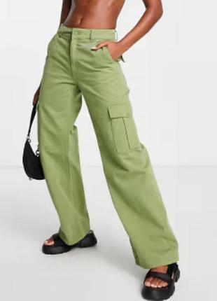 Брюки, штаны женские новые карго pull &amp; bear