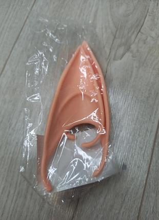 Вушка ельфа вуха накладні ушки эльфа карнавальний маскарадний костюм ельф на хелловін halloween хеллоуін геловін або на новий рік новорічні