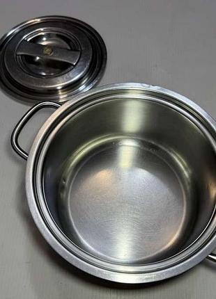 Кастрюля edelstahl 18/10, germany, состояние очень хорошее