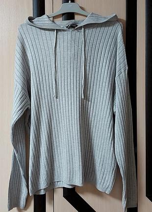 Трикотажна кофтинка з дом. костюма з капюшоном 12-14 розмір, євро 40-42