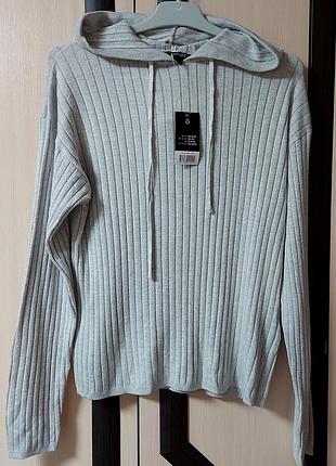 Трикотажна кофтинка з дом. костюма з капюшоном 4-6 розмір, євро 32-34