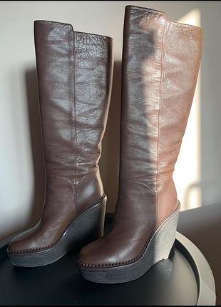 Saint laurent оригінал високі чоботи