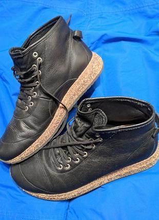 Ботинки кожанные birkenstock