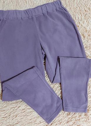 Тепленькі штани для дому та сну (фліс), розмір 16-18 євро 44-46