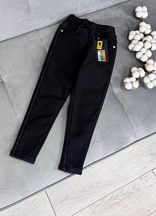Джинси к теплі чорні